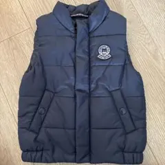 ミキハウス　中綿ベスト　100cm ネイビー