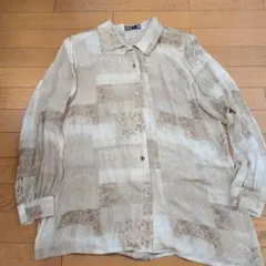 DAKS　SILK100%ブラウスのサムネイル