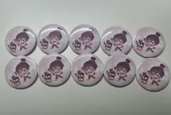 カラフルピーチ ゆあんくん サンリオ 缶バッジ デフォ