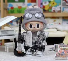 ラブブ　LABUBU 着せ替え　デニム　スパンコール　コスチューム　4点セット