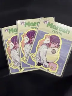 ずっと真夜中でいいのに。マロッシュ　ステッカー　セブンイレブン