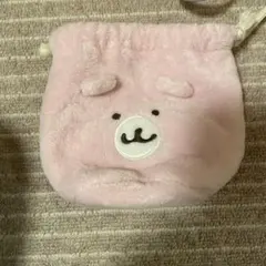 ちいかわフェイス巾着くまさんポシェット