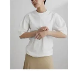 スタイルミキサー Tシャツ コクーンスリーブ ホワイトのサムネイル