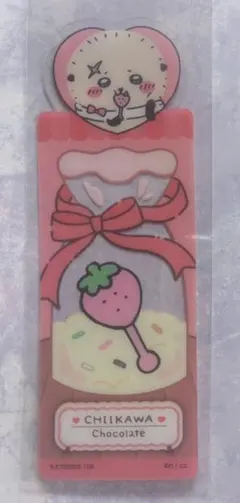 ちいかわ　ブックマークコレクション　ラッコ　チョコレート柄