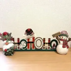 【アメリカで購入】クリスマスホームデコレーション3点セット