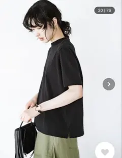 haco! 日々のコーデを支えるモックネックTシャツby who made meのサムネイル