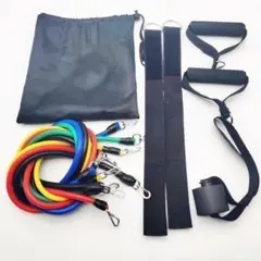 トレーニングチューブ セット エクササイズ フィットネス 筋トレ ダイエット