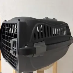 ペティオ 2ドア スマイルキャリー Ｓ　ブラック 犬 猫 ペットキャリーのサムネイル