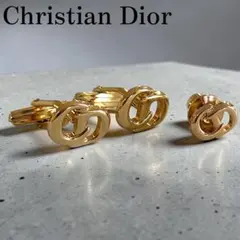 良品✨Christian Dior カフスリンクス　ボタン　ピンバッジ　セット