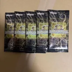 遊戯王　リミットオーバーコレクション　ヒーローズ　バラパック5パック
