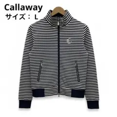 Callaway フルジップ ボーダー ジャケット ゴルフウェア ブルゾン