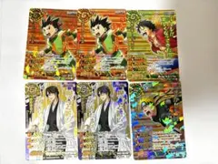 ワンピースカード　ミラバト　プロモ　ルフィ　ナルト　ゴン　藍染　6枚セット