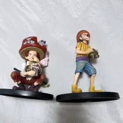 ワンピース シャンクス バギー 幼少期フィギュア セット