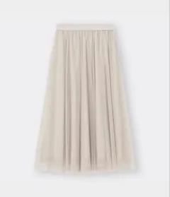 GU チュールロングスカートZ