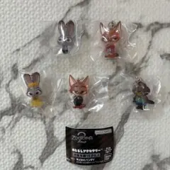 ズートピア2 めじるしアクセサリー 全5種 コンプリートセット