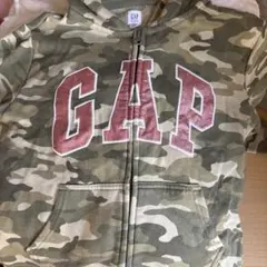 GAP KIDS 迷彩柄 ジップアップパーカー xxL