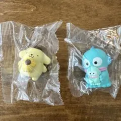 サンリオ　カプセルトイ　ぬいぐるみといっしょ　ガチャガチャ　2個セット