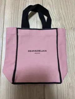 Dean & Deluca ミニバッグ　ピンク　美品のサムネイル