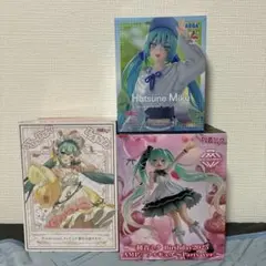 初音ミク Birthday2025,眠れる森の美女他　フィギュア3種セット