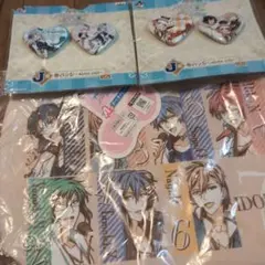 アイドル7 ハート型缶バッジセット