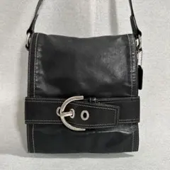 美品】COACH コーチ ソーホー レザーフラップ ショルダーバッグ 9481 