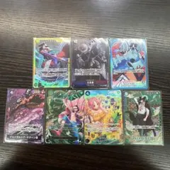 ポ*ケ様 ワンピース カードゲーム ジュラキュール・ミホーク SR レベッカSR