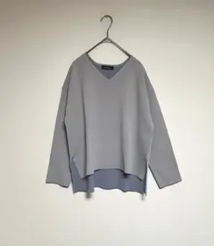 グリーンレーベルリラクシング フォルム Vネック ニット