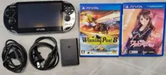 SONY PS Vita PCH-1100 本体 充電器 ソフト