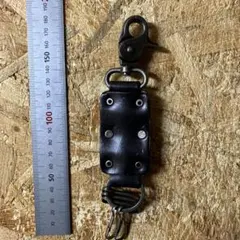 Harley-Davidson スカルデザイン キーリング黒