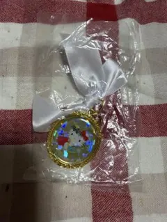 산리오 リボンメタルチャーム ハローキティ