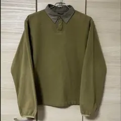 希少レア OLD STUSSY フリースポロシャツ