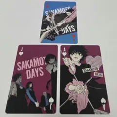 南雲　サカモトデイズ　原画展　原作　トランプ　カード　ブロマイド 5枚 サカモトデイズ展 南雲与市 神々廻 トランプ 原画展 カード