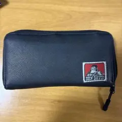 BEN DAVIS 長財布 ラウンドファスナー ブラック