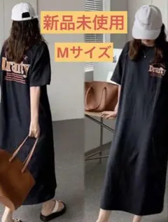 新品☆マキシワンピース　黒