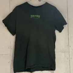 THRASHER スラッシャー ロゴTシャツ グリーン