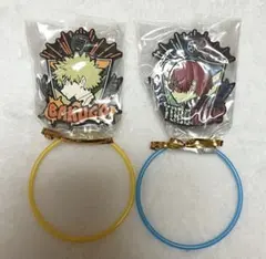 ヒロアカ 爆豪勝己 轟焦凍 ラバーバッジ