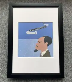 和田誠『エリック・ドルフィー』 A4サイズ額入り 印刷物 額装品 アートフレーム