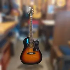 Epiphone AJ-220SCE VSエレアコギター セミハードケース付 - メルカリ