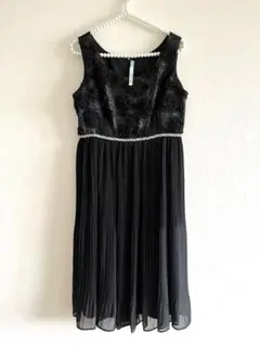 アシール　ASHILL パール付き　ドレス　ワンピース　クリーニング済み