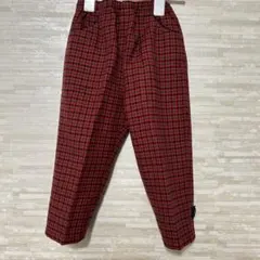 familiar チェック フォーマル パンツ