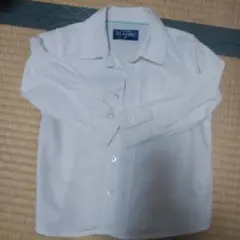 ホワイト長袖シャツ 95cm