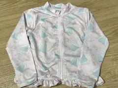 110 アナ雪　エルサ　ラッシュガード　水着