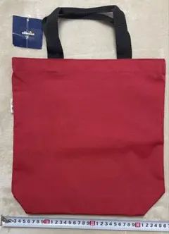 【新品未使用　ellesse トートバッグ レッド】