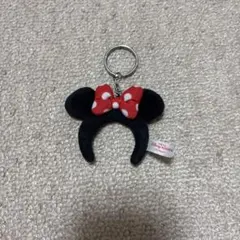 ミニーカチューシャ キーホルダー