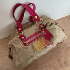 COACH poppy トートバッグ