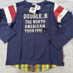 新品　DOUBLE.B 長袖カットソー 120cm