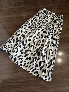 レオパードスカート　ロングスカート