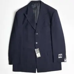 デッドストック【希少】KANSAI MAN/山本寛斎/3Bロングジャケット/濃紺のサムネイル