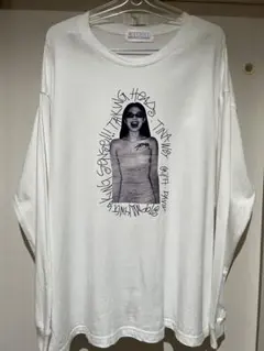 Deception プリント 長袖カットソー ホワイト y2k swag | Mercari