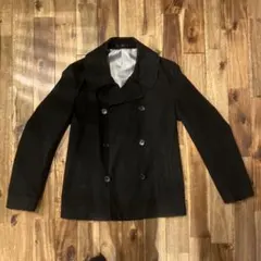 BEAMS ブラック ピーコート